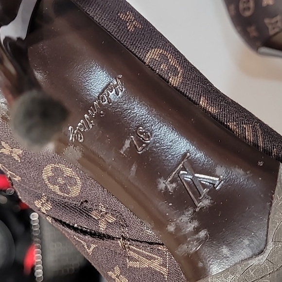 Louis Vuitton sherry line shoe boots  sz 37 - Picture 10 of 15